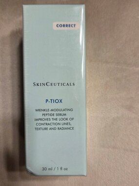 SkinCeuticals P-TIOX Peptide Serum 1oz 30ml Wrinkle Modulating Skin Care